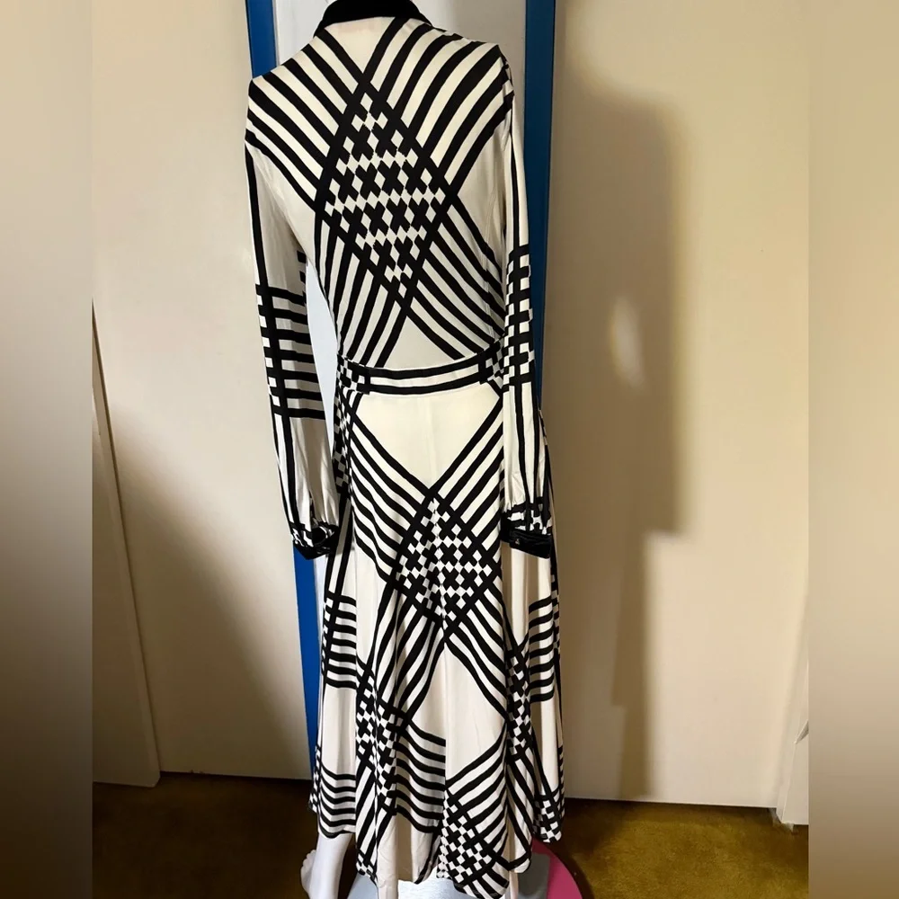 Tory Burch Anja Dress size medium rare geo